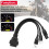 3 4 6 Pin OBD2 Diagnostic Cable Motorcycle OBD II Engine System Diagnostic Tool Fault Code Reader to 16 Pin Adapter, Compatible with Motorcycle Only 3