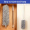 Armo Extendable Feather Duster With Soft Silicone Cap Microfiber Telescopic Long Handheld Duster For Heigh Ceiling, Cobweb, Fan, Blinds, Roof 5