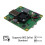 Per Scheda di Espansione PoE+ HAT per Raspberry Pi 4B/3B+ PoE+ HAT 802.3af/At con Ventola di Raffreddamento 7