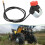 2Pcs Kill Switch Button Motorcycle Kill Switch 22 mm Handlebar Kill Switch with Cable for 47CC/49CC Mini Moto Quad, Dirt Bikes, Race Bike 3