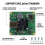 For Raspberry Pi PoE+ HAT Expansion Board for Raspberry Pi 4B/3B+ PoE+ HAT 802.3af/At with Cooling Fan 4