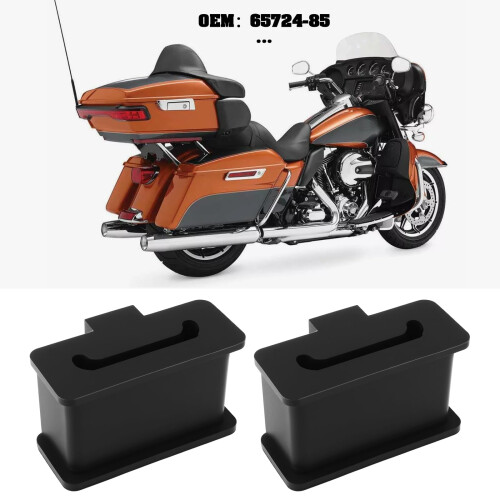 4pcs Motorcycle Exhaust Rubber 65724-85 Compatible with Har-ley Davidson 1