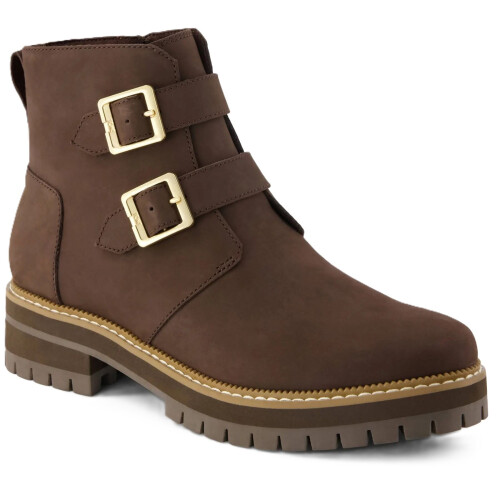 Toms (, ) TOMS Simone Nubuck Women's Chocolate Boots 1
