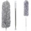Armo Extendable Feather Duster With Soft Silicone Cap Microfiber Telescopic Long Handheld Duster For Heigh Ceiling, Cobweb, Fan, Blinds, Roof 9