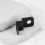 2pcs M8 Mini Motorcycle Turn Signal Indicators Lights Bracket for Motorcycle Black 6