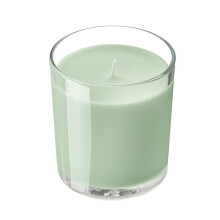 IKEA LOTSFÅGEL Scented Candle in Glass 40Hr