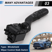 Scheibenwischer-Bedienhebelschalter 84652-42200 8465242200 für  RAV4 2019-2024 2.0L 2.5L