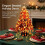 Handmade Bead Weaving Tabletop Tree DIY Kit, Multi-Themed Holiday Decor Set, Stress Relief  Making Gift A 5