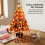 Handmade Bead Weaving Tabletop Tree DIY Kit, Multi-Themed Holiday Decor Set, Stress Relief  Making Gift C 4