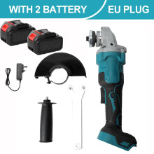 Meuleuse d'angle électrique 125mm sans balais, vitesse variable, pour batterie 18V