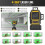 CONENTOOL Niveau Laser 16 Lignes Vert, Auto-Nivellement, Télécommande, 2.4Ah sans trépied 5