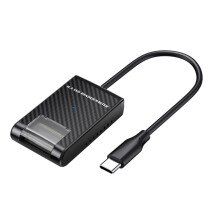 M2 Easy Drive Cable M.2 SSD Adapter Easy-Drive Cable NVME/ Dual-Protocol M.2 ToType-C 10Gbps SSD Adapter