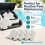 Pool Cleanered Part Foam for WYBOT A1 Pool Vacuum Filter Replacement Reusable Robot Cleaner Insert 5