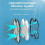 Pool Cleanered Part Foam for WYBOT A1 Pool Vacuum Filter Replacement Reusable Robot Cleaner Insert 6