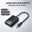 M2 Easy Drive Cable M.2 SSD Adapter Easy-Drive Cable NVME/ Dual-Protocol M.2 ToType-C 10Gbps SSD Adapter 3