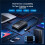 M2 Easy Drive Cable M.2 SSD Adapter Easy-Drive Cable NVME/ Dual-Protocol M.2 ToType-C 10Gbps SSD Adapter 6