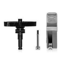 Extruder Gear Kit Low Friction Extrusion Gear Assembly Replacement Parts for Sparkx I7 3D Printer Extruder Accessories