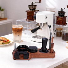 9-in-1 Espresso Tool Set Tamper WDT Tool Distributor Magnetic Funnel Puck Screen Latte Art Needless & Wooden Stand 58MM