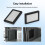 2Pcs Air Filter for FLASHFORGE Creator 5 Pro 3D Printer, HEPA 13 +, Replacement Air Purification Module 6