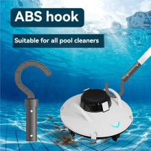 Crochet Universel pour Robots Nettoyeurs de Piscine, Aspirateurs de Piscine Sous-Marins et Accessoires. Se Fixe sur une Perche Télescopique.