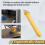 Scraper for  A1/X1/P1/H2S/X2D/H2D/P2S Blade Heated Bed Scraper 3D Printer Accessories Yellow 4