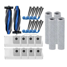 Hauptseitenbürsten, Rollmops, Staubbeutel für T90 Pro OMNI, X9S Pro OMNI Robot Staubsauger Zubehör