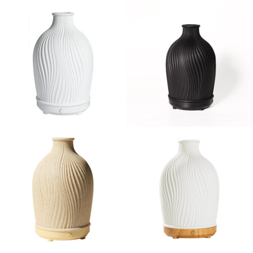 (Black)Finish Aromatherapy Diffuser Usb Power Water Protection Living Spaces Use Home 2