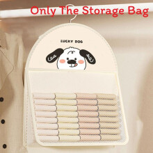 (Style E) Hanging Closet Portable Net For Indoor Clothing Storage And Organization Bedroom