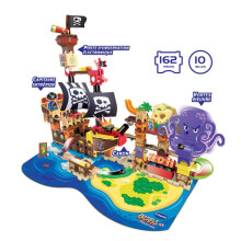 VTech Marble Rush Abenteuer Super Piratenschiff Interaktiv, Murmelbahn