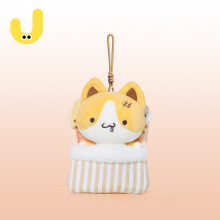(Warm Dog Hanger) Rabbit Sloth Cartoon Fox Animal Plushie With Long Pile Fabric Cozy Play For