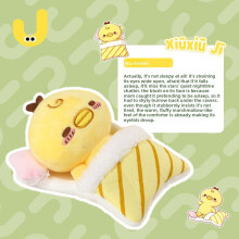 (Bird) Rabbit Sloth Cartoon Fox Animal Plushie With Long Pile Fabric Cozy Play For