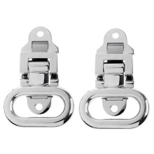 2 Marchepieds Pliants Antidérapants en Acier Inoxydable pour Bateau, Yacht, Voiture, Camping-Car