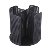 (Black)Distributeur de gobelets en plastique style créatif avec design multigrilles pour ordinateur de bureau