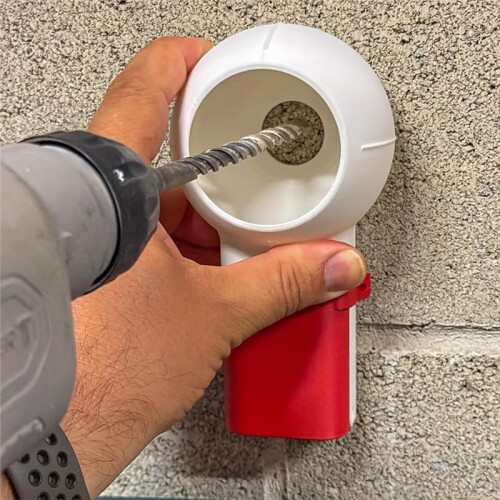 Rotary Nozzle Drill Dust Collection Box - Compact, Durable, and Ideal for Home & DIY Use 2