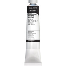 Winsor & Newton 200 ml Artisan Water Mixable Impasto Medium - Yellowing