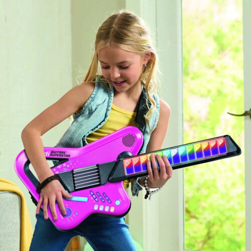 VTech VTECH - KIDI GUITARE SUPERSTAR ROSA - Rosa 1
