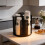 (Black)Creative Style Plastic Cup Dispenser With Multigrid Design For Use Desktop 7