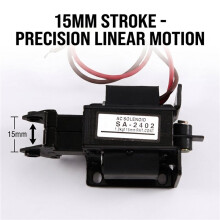 1PCS SA-2402 Lift 1KG Stroke 15mm 220V AC Tractive Solenoid Electromagnet
