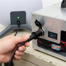 Adapter Zasilania Boost do Starlink 12V do 30V, Montaż Wpuszczany, Akcesoria Zasilające do Kampera, Łodzi, Przyczepy Kempingowej