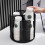 (Black)Creative Style Plastic Cup Dispenser With Multigrid Design For Use Desktop 8