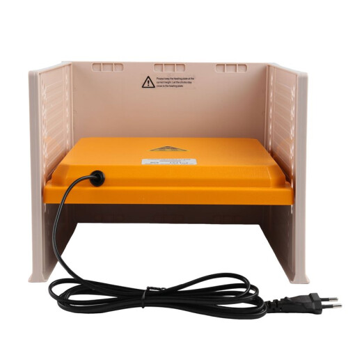 Chick Brooder Heating Plate Chicken Brooder Heater with Adjustable Height and Angle, Digital Temperature Control EU Plug 1