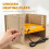 Chick Brooder Heating Plate Chicken Brooder Heater with Adjustable Height and Angle, Digital Temperature Control EU Plug 4