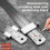 (40cm)Metal Ruler Positioning Blocks With Slide And Lock Features For Daily Marking 7
