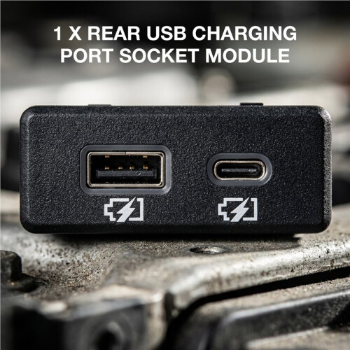 Rear USB Charging Port Socket Module 284H3-6CA1A for  Altima Frontier 2.0L 2.5L 3.8L 2023-2025 1