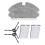 Side Brush Filter Mop Replacement Parts for  Mova M1, High-Compatibility Vacuum Accessories Kit 5