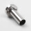 Round 45" Tip Removable Adjustable Silencer Exhaust System Universal Catback 2