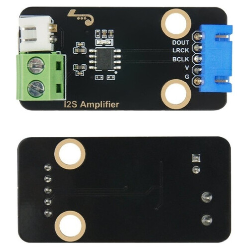 MAX98375 I2S Audio Power Amplifier Module DIY Class D Audio Amplifier Board for Electronics Building Block, with Speaker 1