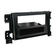 2-DIN-Facade-Adapter mit Ablagefach für Suzuki Grand Vitara 2005 >