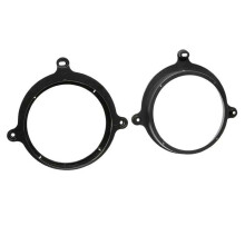 Adaptador de alto-falantes Ø 165 mm para Mercedes Classe A > portas dianteiras