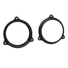 Luidsprekeradapter Ø 165 mm voor Dacia / voor Nissan > voor- en achterdeuren